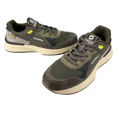 Кроссовки мужские Nindamos Run кожаные коричневые 2006-40