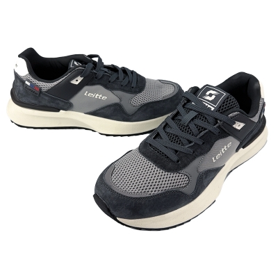 Кроссовки мужские Nindamos Run кожаные серые 2006-50